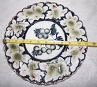 Decorative Plate Hand Painted No. 2 Vintage Made in Italy Green w/ Grapes — photo 10