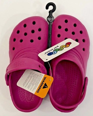 pink crocs with jibbitz