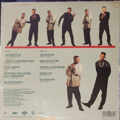 Will Smith　DJ Jazzy Jeff & 　ウィルスミス　レコード DJ JAZZY JEFF THE FRESH PRINCE WILL SMITH & IN THIS CORNER SEALED