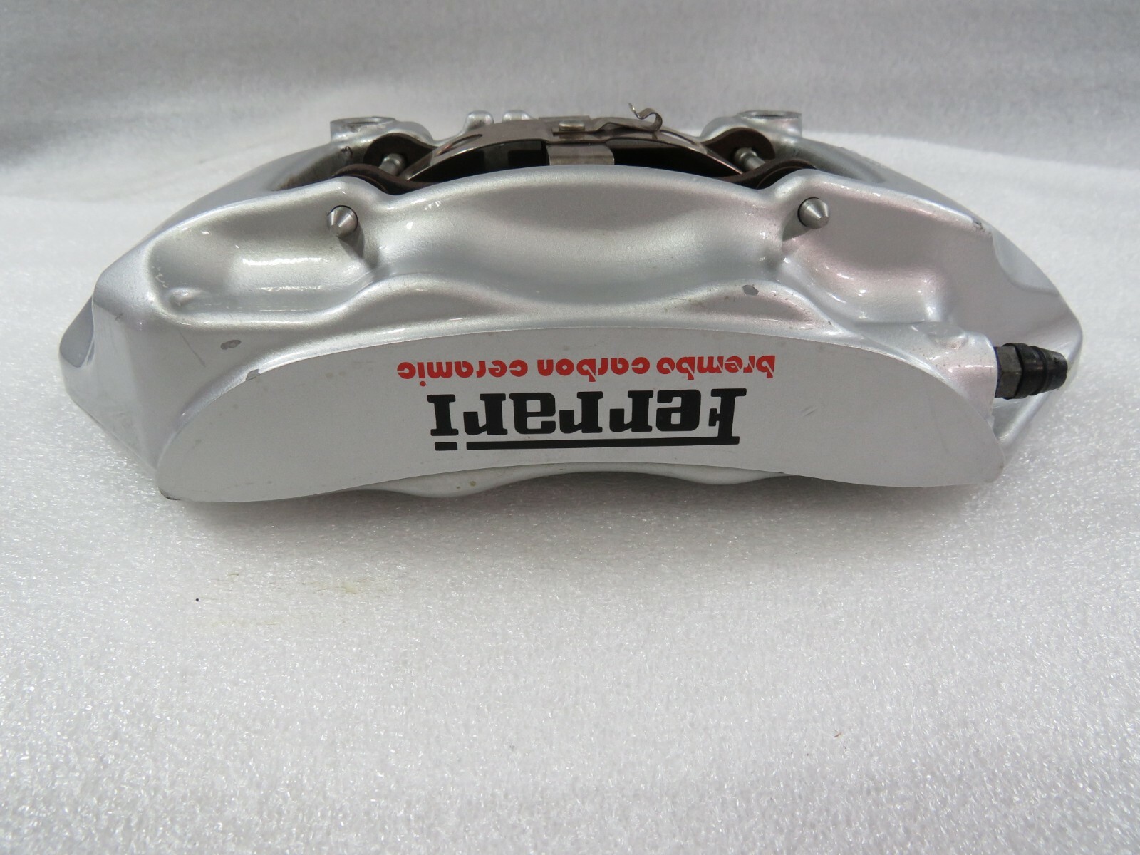 Ferrari FF, LH, Left, Rear Brake Caliper, Used, Silver, P/N 267340