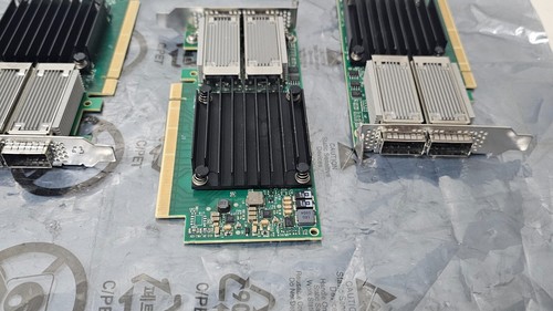 3 Dell Mellanox CX456A 100GbE Dual Port QSFP PCle Network Adapter MCX456A-ECAT - 第 8/8 張圖片
