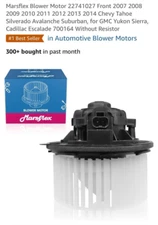 A/C Heater Blower Motor For Chevrolet Silverado GMC Sierra 1500 2500 3500 Tahoe