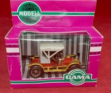 1:46 GAMA Oldtimer 1909 Opel Doctorwagen Red Mint New In Box West Germany #1186