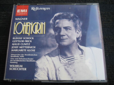 3CD-Box  Wagner  LOHENGRIN  Rudolf Schock  Wilhelm Schüchter  EMI Classics  