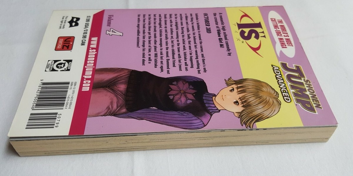 I”s Manga Vols. 4 Masakazu Katsura First edition | eBay