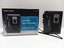 Vintage Radio Shack Voice Activated Cassette Tape Recorder CTR-96 No. 14-1105