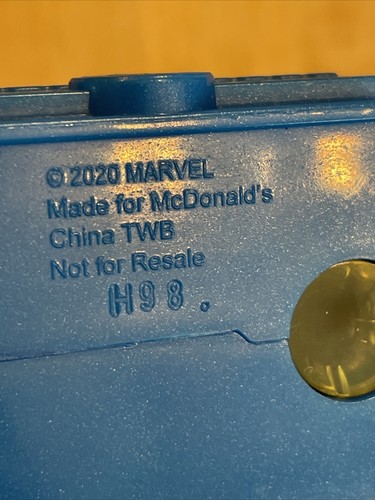 McDonald's Marvel Eternals 2021 juguete de comida feliz #5 Phastos - Imagen 5 de 6