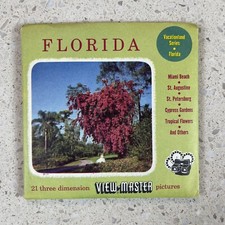Florida - Vacationland - View-Master Reels Packet Sealed -Sawyer's - B62