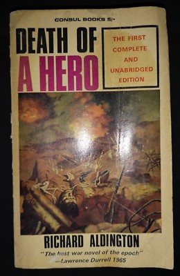 DEATH OF A HERO by RICHARD ALDINGTON-WORLD DISTRIBUTORS-P/B