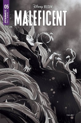 Disney Villains Maleficent #5 S 1:7 Foc Erica Durso B&W Variant (09/27/2023) Dyn
