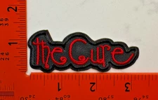 The Cure Patch – Rock & Roll Band Logo Sew-On/Iron-On Patch for Jackets & Gear
