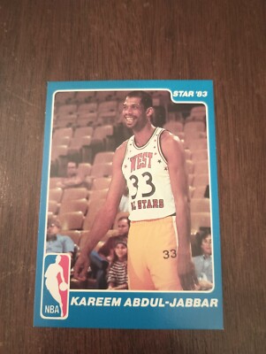 1983 Star NBA All-Star Game #14 Kareem Abdul-Jabbar (NM-MT+) | eBay