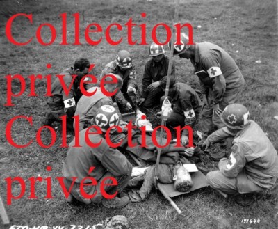 US ww2 Photo Normandie 101st 82nd para Utah Omaha veste casque Dday ...