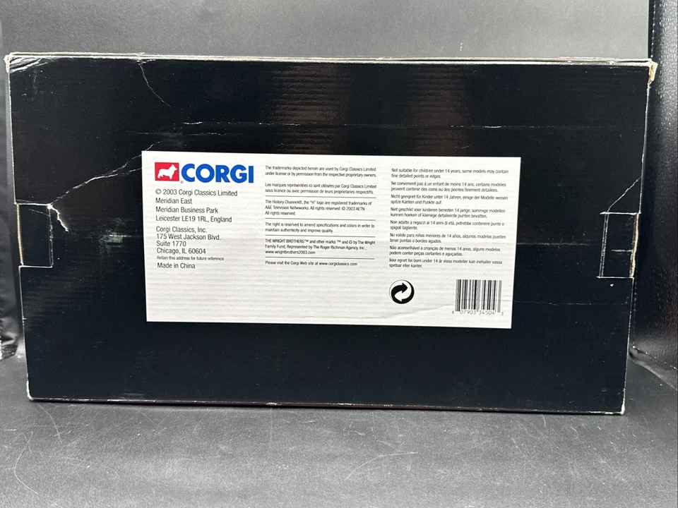 2003 Corgi Classics Limited THE WRIGHT FLYER 1:32 Scale 100 Years Of Flight New - Image 3 of 4