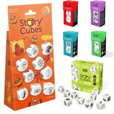Rory's Story Cubes Family Story Telling Game Dice | Choose Your Set or Expansion