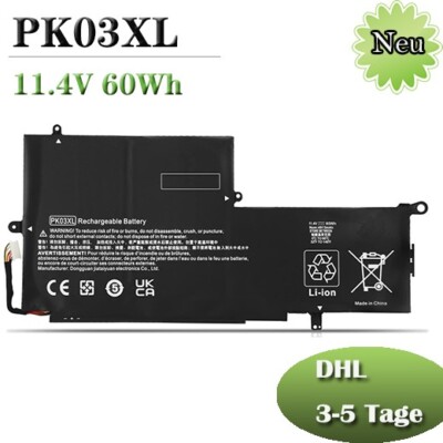    PK03XL akku für HP Spectre X360 13-4100 13t-4000 13t-4100 13-4200 Series