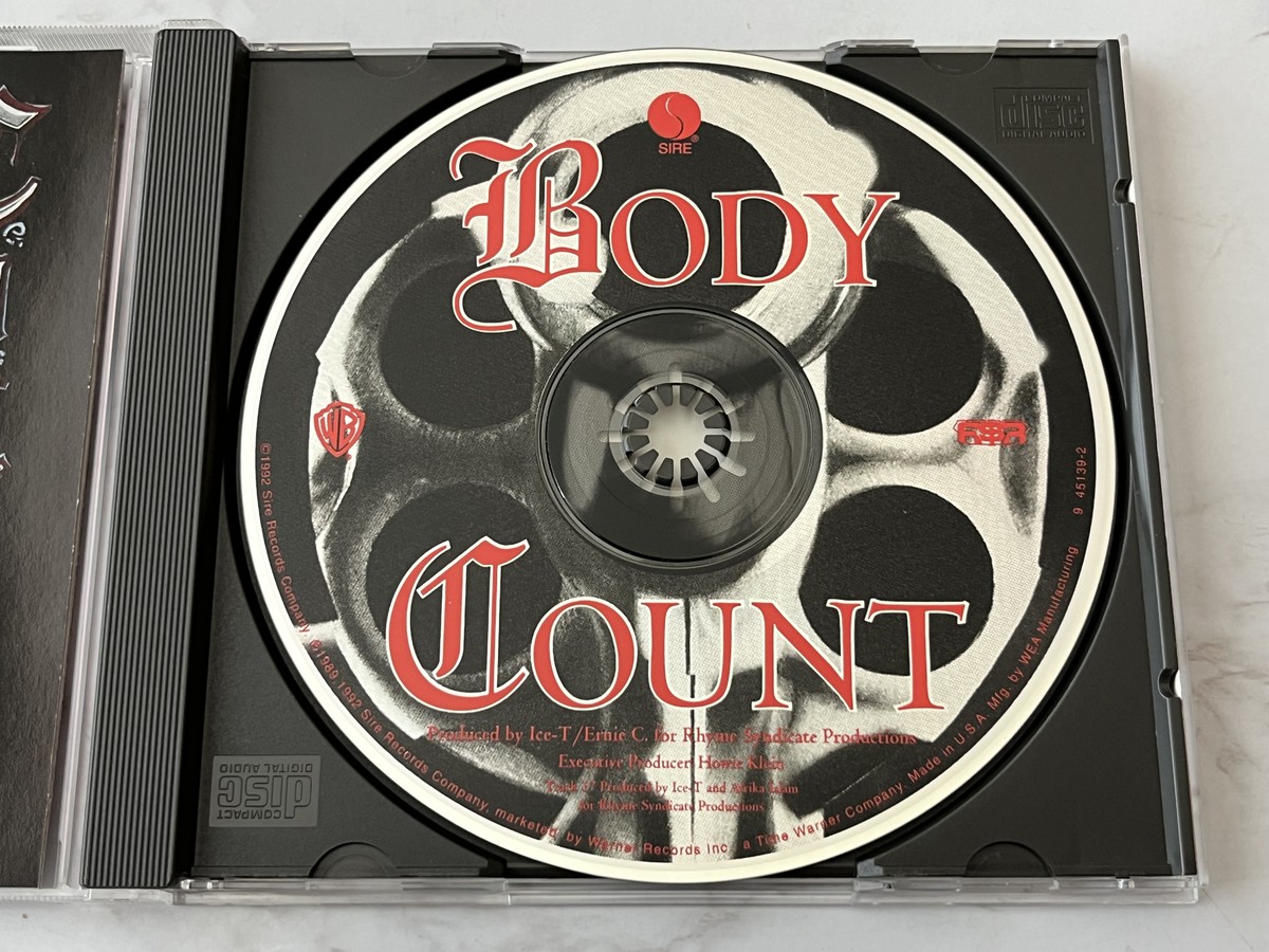 Body Count Self Titled CD Sire/Warner 9 45139-2 Ice-T