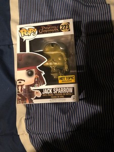 gold jack sparrow pop