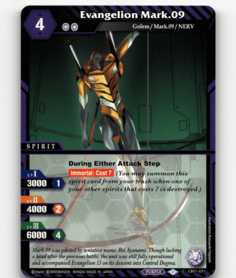 BSS Evangelion Mark.09 - Collaboration Booster 01: Halo of Awakening