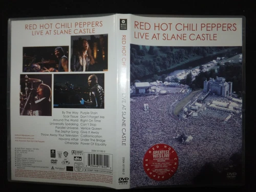 DVD RED HOT CHILI PEPPERS / LIVE AT SLANE CASTLE /