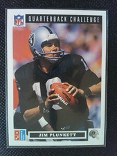 1991 Upper Deck Domino's Pizza - Jim Plunkett #41 - Quarterback Challenge