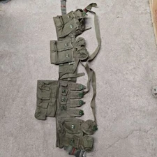 Old Inventory China PLA 63 Type Chest Rig Canvas Cover Bag