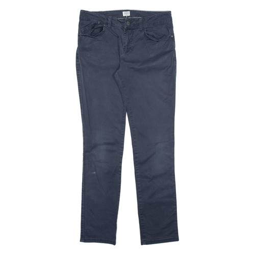 ARMANI JUNIOR Girls Trousers Blue Slim Straight W30 L30