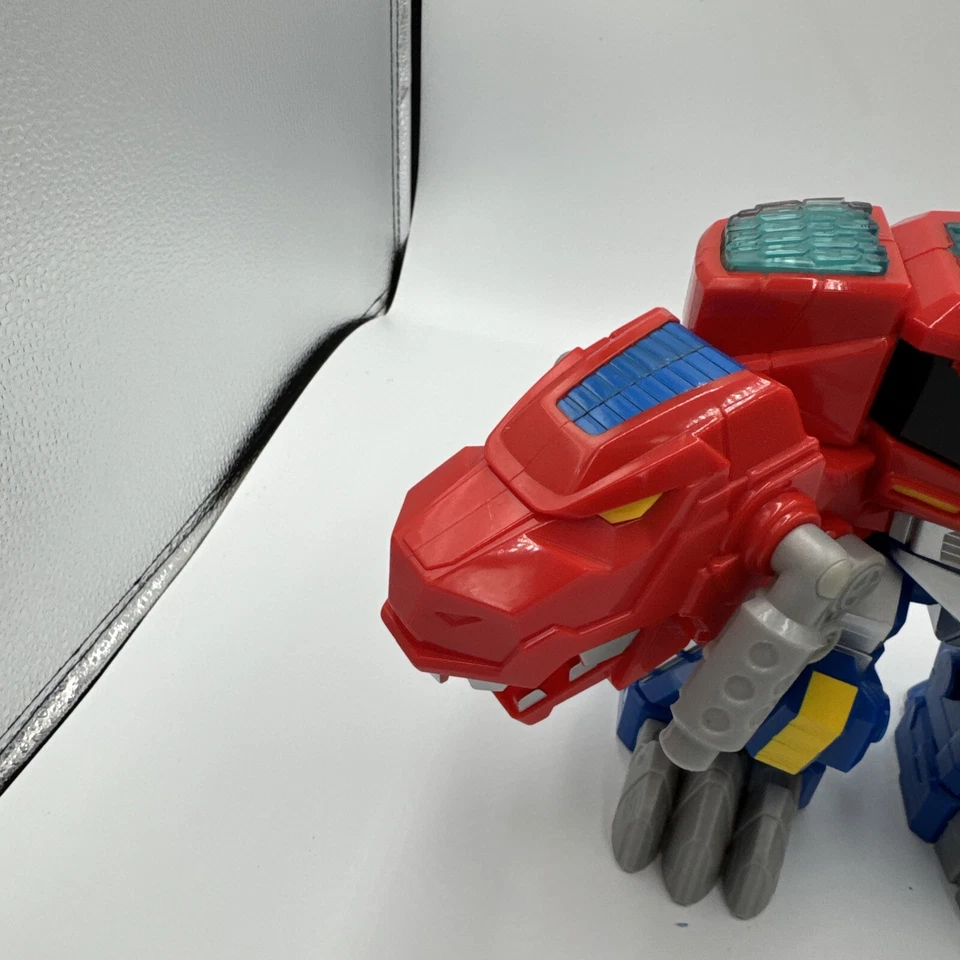 Transformers Action Figure Optimus Prime Dino Toy (Untested Electronically) - Image 3 of 4