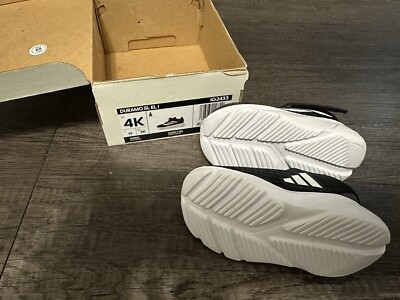 adidas Duramo SL EL I - Size 4K Toddler - Black And White | eBay adidas Duramo SL EL I - Size 4K Toddler - Black And White | eBay