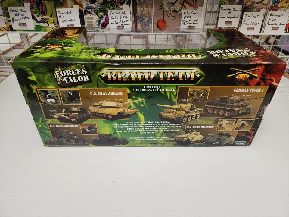 Unimax Forces Of Valor Bravo Team 1:18 US M1A1 Abrams Factory Sealed Unopened - Image 3 of 4