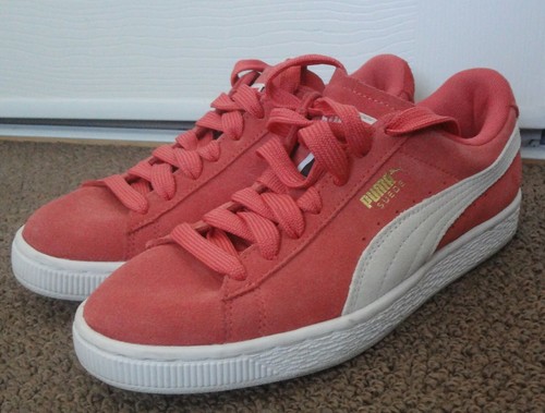 coral puma trainers