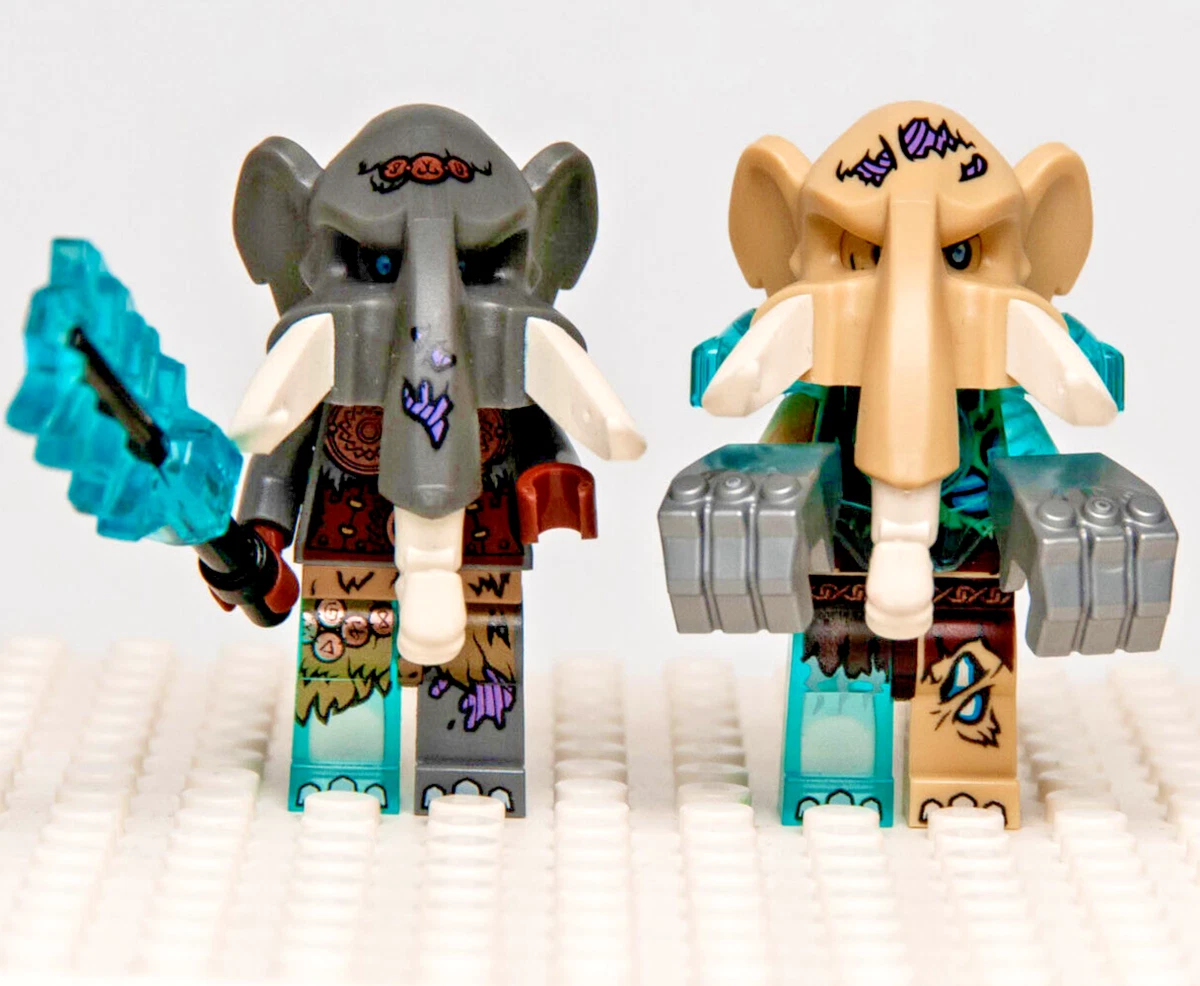 Optimal dilemma Sorg Lot of 2) Lego Chima Minifigures - Mottrot &amp; Maula Elephant (loc157  loc084) | eBay