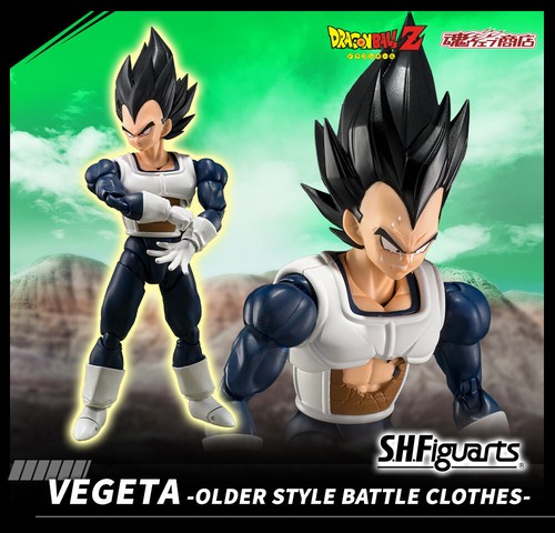 S.H. Ropa de batalla estilo antiguo Figuarts Vegeta Dragon Ball Z NUEVA - Vendedor de EE. UU. - Imagen 8 de 13