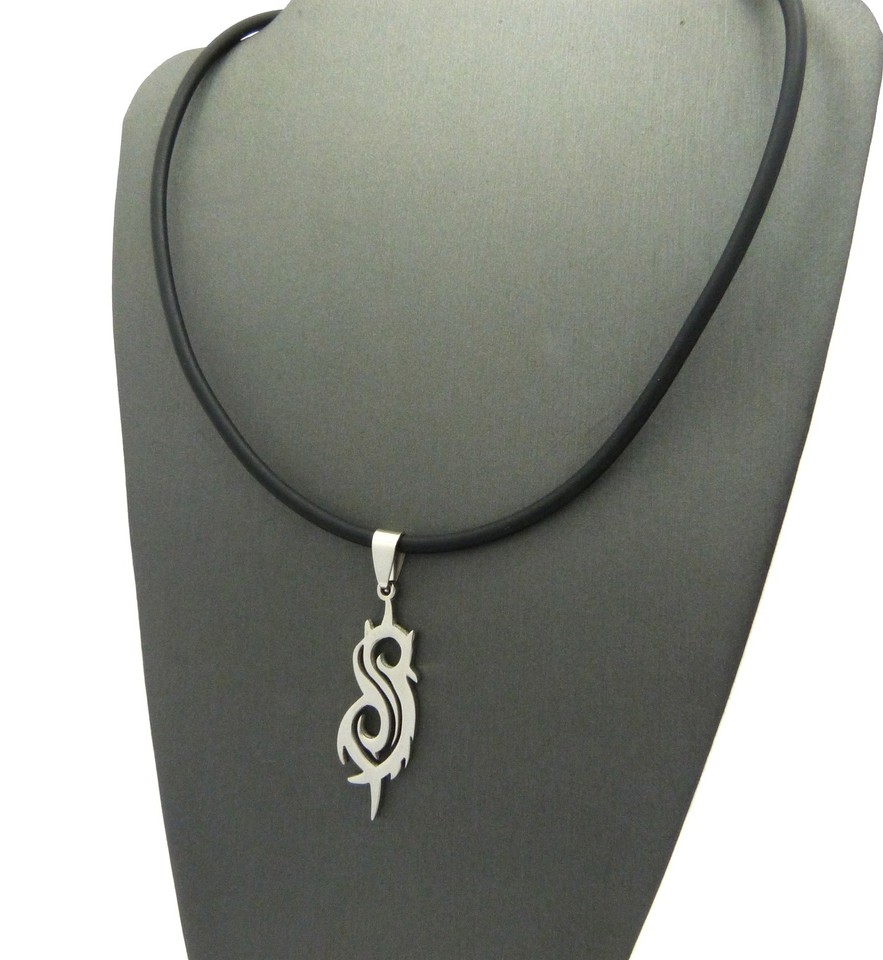 Una Collana Con Ciondolo A Catena Spessa In Acciaio Inox, Di Stile - Foto 9