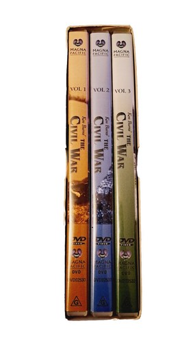 Ken Burns' The Civil War Volumes 1-3 DVD Documentary 3 Disc Set PAL Region 4 - Foto 4 di 10
