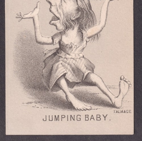 Thomas De Witt Talmage Reformed Church Political Cartoon NY Victorian Trade Card - Imagen 2 de 7