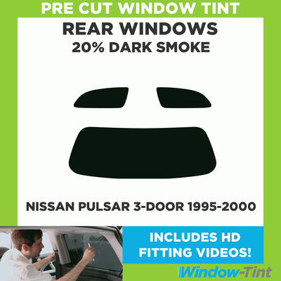Se adapta a Nissan Skyline 1995-1997 Pre Corte Tintado Coche Auto Film 5/% Sunstrip