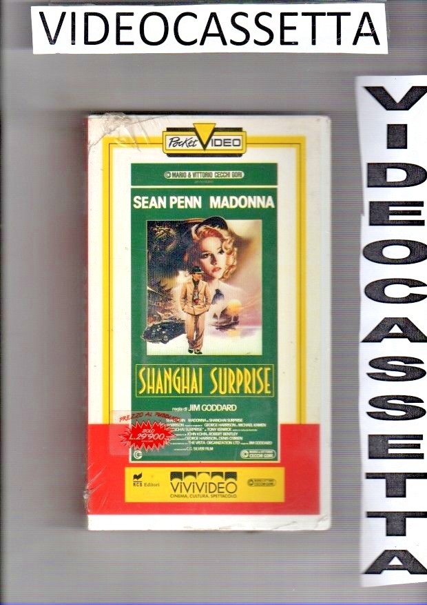 SHANGHAI SURPRISE - VHS