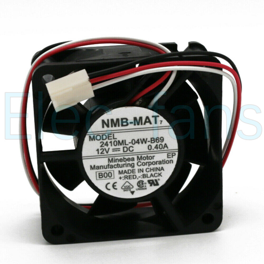 1X New NMB-MAT 7 2410ML-04W-B69 60*60*25MM 6025 12V 0.40A Server