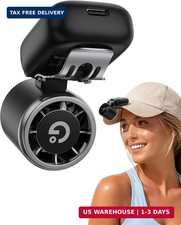 Mini Clip on Fan Portable, 180 Adjustable Personal Hat Fan Clip On, 3-i