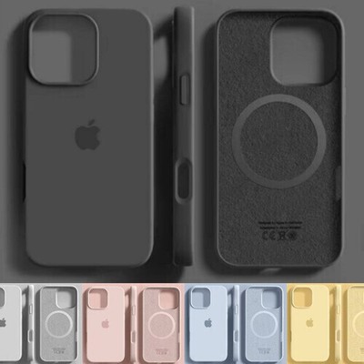 iPhone 13/14/15/16 Pro & Pro Max Hülle   MagSafe kompatibel   Silikon Stoßfest