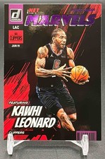 2022-23 Panini Donruss Kawhi Leonard #1 Net Marvels Purple Press Proof Clippers