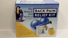 NEW The Miracle Ball Method Back Pain Relief Kit w/ Elaine Petrone SEALED