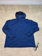 J.Crew Re-Imagined Mens Blue Hooded Anorak Ja...