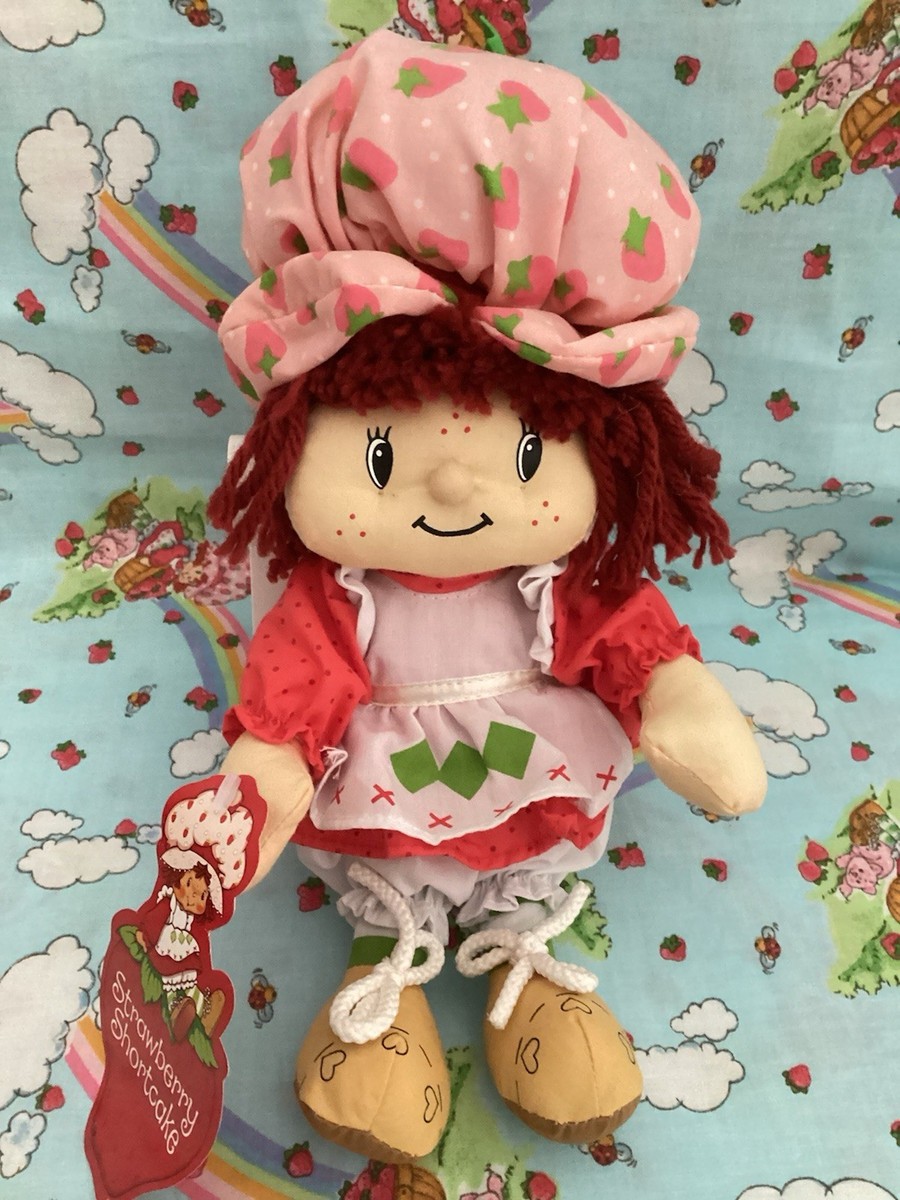 Strawberry Shortcake 9” Plush Doll, 2002- NWT | eBay