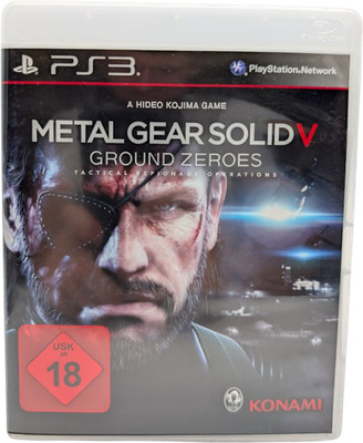 Metal Gear Solid V Ground Zeroes PS3 Spiel Sehr Gut Complete in Box