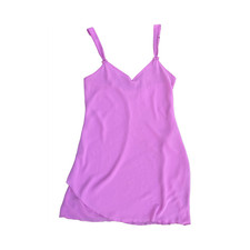 Vintage Y2K Morgan Taylor Intimates Purple Slip dress Size M Adjustable Straps