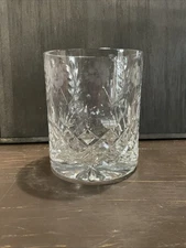 Rogaska Gallia Crystal  Double Old Fashioned Whiskey Glass 4"
