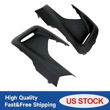 New Front Driver & Passenger Side Bumper Cover Grille Kit For 2023-24 Honda HR-V