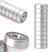 10pcs Steel Deep Groove Ball Bearings 608ZZ(8*22*7mm) Mini